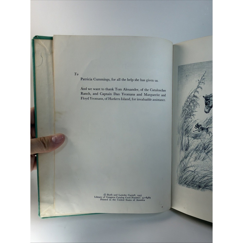 Tough Enoughs Pony 1957 HC DJ by Ruth and Latrobe Carroll Hardcover - Picture 5 of 5